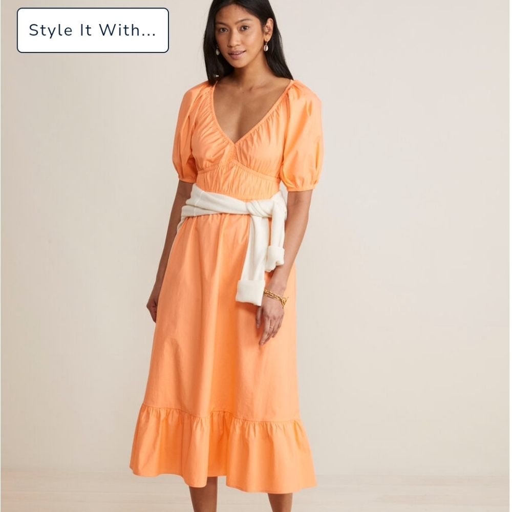 ❤️ Vinyard Vines Marina Poplin Dress Like New